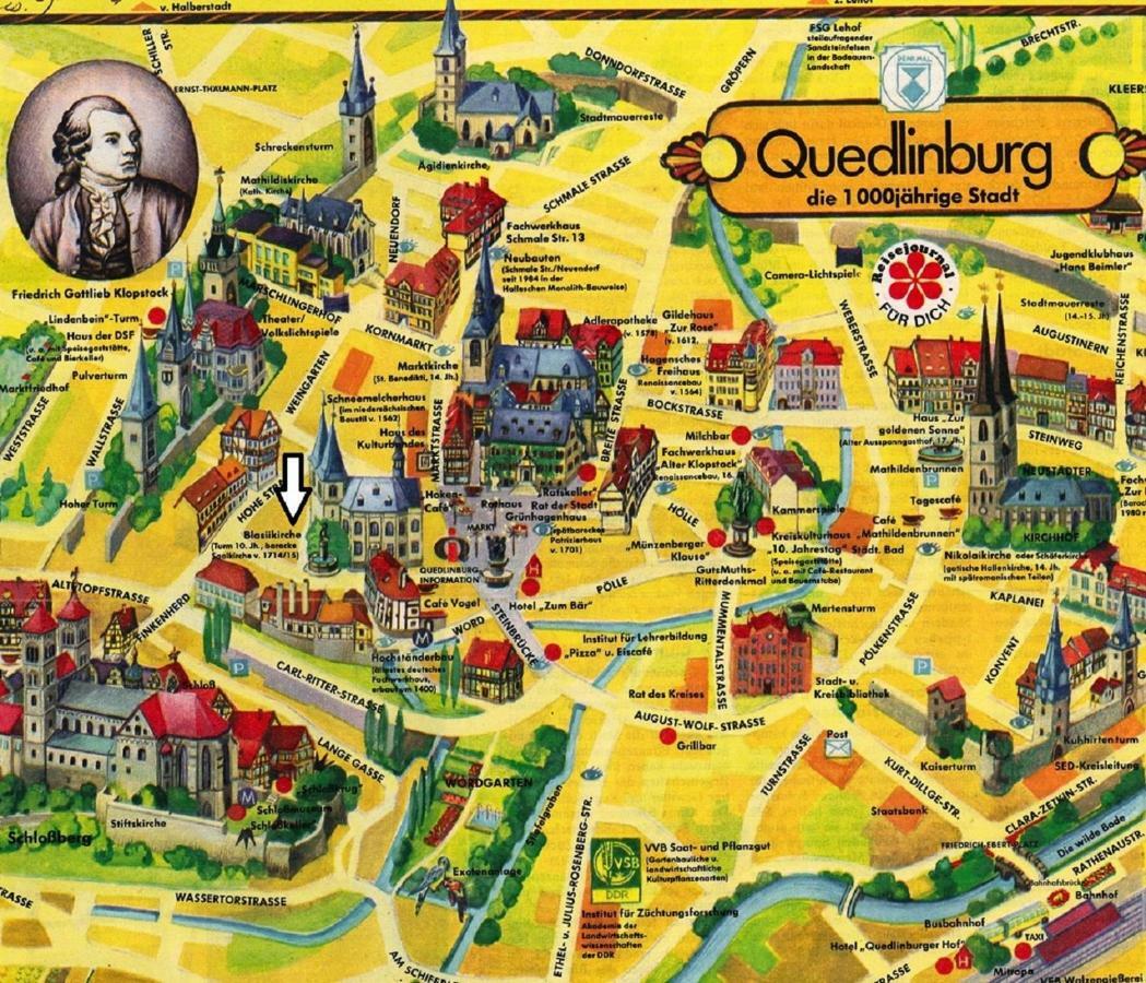 Ferienwohnungen An Der Blasiikirche Quedlinburg Eksteriør billede